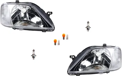 Produktbild von Scheinwerfer passend für Dacia Logan 09/04-05/08 Leuc. Satz Links Rechts 6001546788 6001645788 6001546789 Johns
