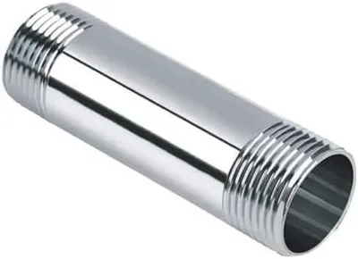 Immagine prodotto di Solidchoice - Raccordo in acciaio inossidabile a filettatura maschio per tubi dell'aria e dell'acqua - DN15, 1/2 pollice, 400 mm