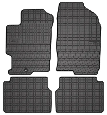 Immagine prodotto di Tappetini auto in gomma adatto per Mazda 6 I GG / GY (2002-2007, station wagon, berlina, liftback) neri, set 4 pz, con fissaggi