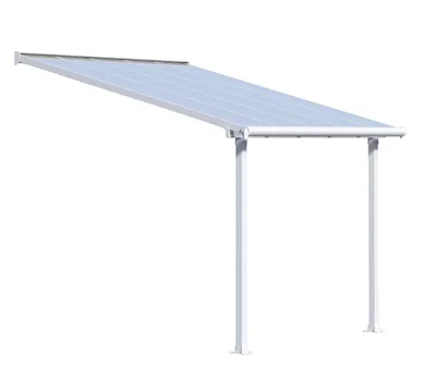Produktbild von Palram - Canopia Aluminium Terrassenüberdachung Olympia Weiß 295x307x305 cm
