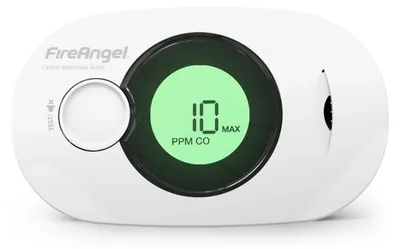 Productafbeelding van CO-melder - Digitaal display - 10 jaar batterij - Met temperatuur- en vochtigheidsmeting