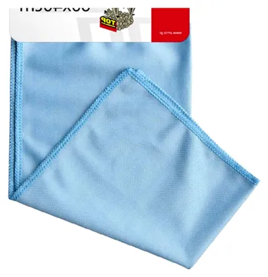 Produktbild von Poliertuch für die gründliche Reinigung und das Polieren von Fahrzeugen, himmelblau