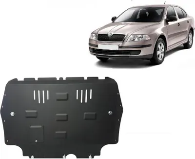 Produktbild von Stahl Unterfahrschutz für Motor Skoda Octavia 2