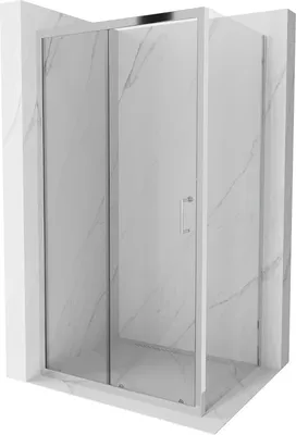 Obrázek produktu pro Mexen Apia rozsouvací sprchový kout 120 x 100 cm, Průhledné, Chromovaná - 840-120-100-01-00