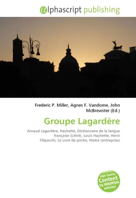 Produktbild von Groupe Lagardère