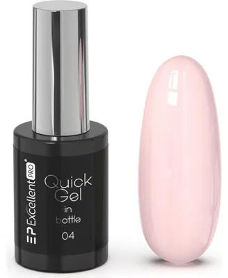 Produktbild von Excellent Excellent PRO | Quick Gel 004 - 11g - Nude Rosa - Selbstglättend, Schnellhärtend, Profiqualität