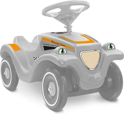 Produktbild von Design Sticker Set kompatibel mit BIG Bobby Car Classic – Selbstklebende Aufkleber für Spielauto, Kratzfest, Wasserfest, Matt R194-03