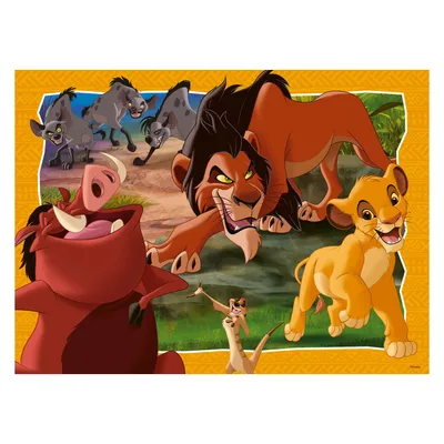 Image de Puzzle 200 pièces XXL Hakuna Matata - Disney Le Roi Lion - À partir de 8 ans Ravensburger