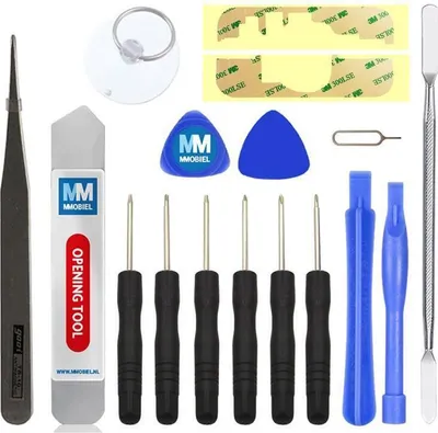 Produktbild von MMOBIEL Handy Werkzeug Reparatur Set Display Smartphone Samsung iPhone Huawei Tablet HTC