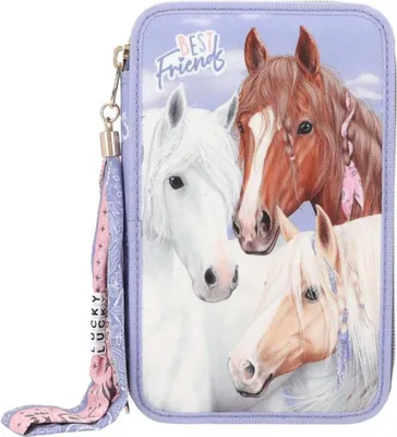 Zdjęcie produktu dla Depesche Miss Melody 3 komorowy piórnik Bandana