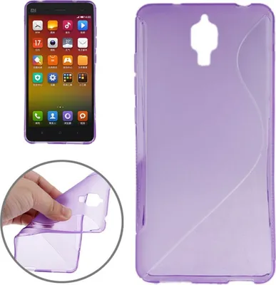 Produktbild von Handyhülle TPU-Schutzhülle für Xiaomi Mi 4 Lila / Violett
