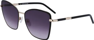Image de LONGCHAMP LO167S 009 BLACK/GRADIENT SMOKE 58/17/140 FEMALE Lunettes de soleil
