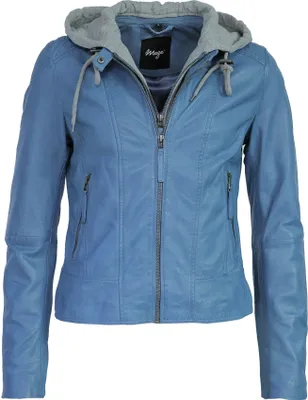 Produktbild von Maze Lederjacke 42021133 Damen blue XS