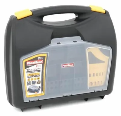 Image de Werkzeugkoffer - Plastiques - 63040_BLACK - 40 cm - Titane - Plastique