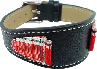 Produktbild von s.Oliver Unterlagenband 14mm aus Leder in schwarz SO-1850-LQ