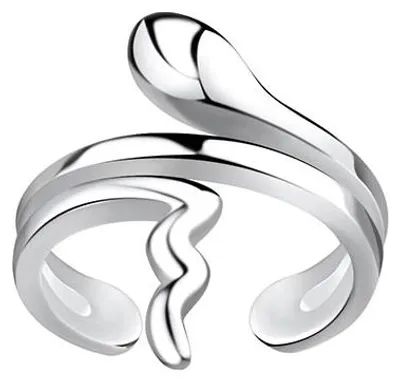 Produktbild von Ohrklemme Silber 925: Ear Cuff Ohrring Schlange