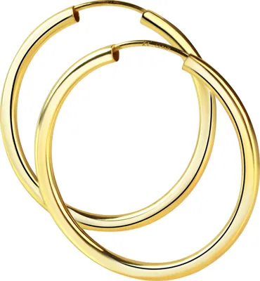 Produktbild von Damen Creolen 925 Sterling Silber 40mm