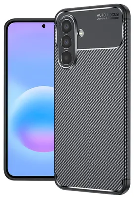 Zdjęcie produktu dla Techsuit - CarbonFiber etui do Samsung Galaxy A57 5G - czarne