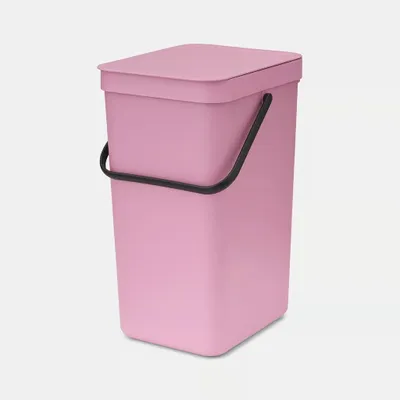 Produktbild von Brabantia Sort & Go, 16 l, Rechteckig, Recycelbarer Kunststoff, Pink, Manuell, Belgien