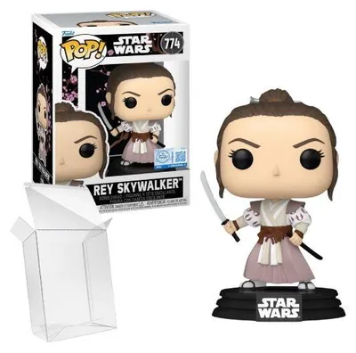 Produktbild von Funko Pop! Star Wars - Rey Skywalker (Impressions) #774 Special Edition