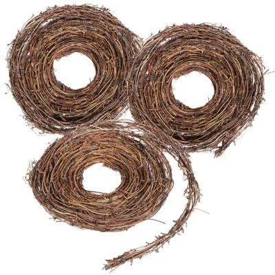 3 natürliche Weinranken, 4,57 m, für DIY-Kränze und Dekoration