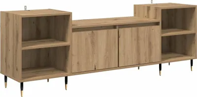 Zdjęcie produktu dla vidaXL Szafka pod TV dąb Artisan 160 x 35 x 55 cm materiał drewnopochodny