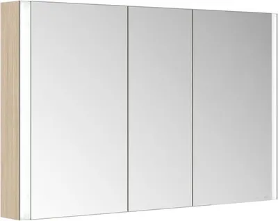 Image de KEUCO SOMARIS Armoire de toilette murale 3 portes, 1200mm, 14504853100