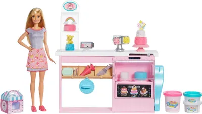 Produktbild von Barbie Tortenbäckerei und Puppe Spielset