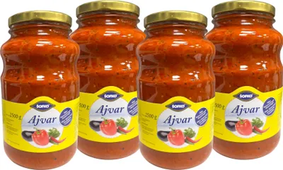 Produktbild von SOFKO Ajvar mild 4x 2.5kg Paprikagemüsezubereitung Paste Aufstrich
