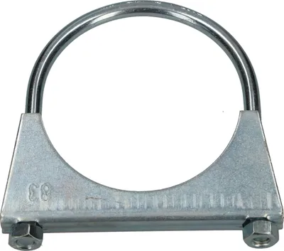 Produktbild von KOTARBAU® Bügelschelle 83 mm Auspuffschelle Rohrschelle Rohrbügelschelle U-Bolzen für Montage von Antennen Rohren Masten Universalschelle für Rohrverbindungen
