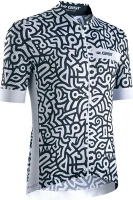 Produktbild von PAINT Sommer-Fahrradtrikot mit Reißverschluss-Rückentaschen, reguläre Passform