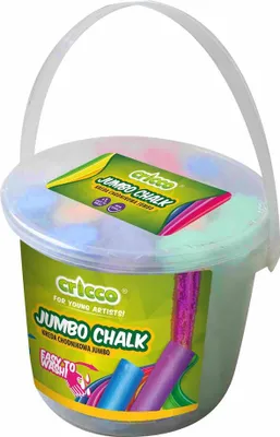 Produktbild von Cricco Kreda Jumbo 20 Kolorów w Wiaderku