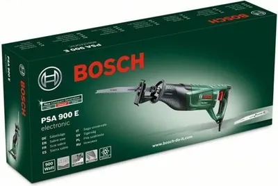 Immagine prodotto di Sega a gattuccio Bosch PSA 900 E, 900 W, profondità di taglio 200 mm