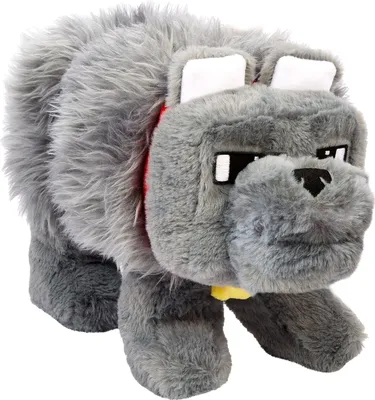 Produktbild von Mattel Minecraft Dennis the Wolf Deluxe Feature Plush Sonstige