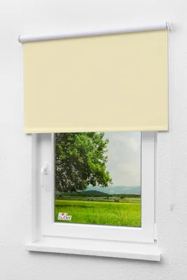 Produktbild von Lysel - Qualitätsrollo abdunkelnd elfenbein, (B x H) 93cm x 275cm in beige/elfenbein