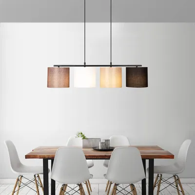 Immagine prodotto di Opviq, Valiz - 4721, Lampadario, nero, metallo, 110 x 25 x 120 cm