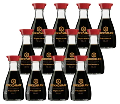 Produktbild von Kikkoman Soja-Sauce - 12x 150ml