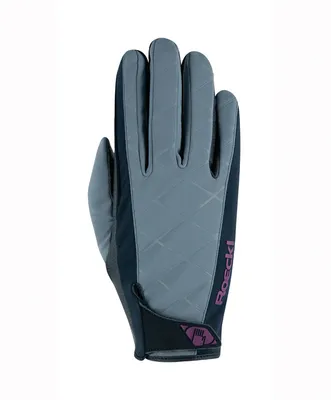 Obrázek produktu pro Roeckl WATTENS unisex jezdecké rukavice tmavě šedé, velikost:6
