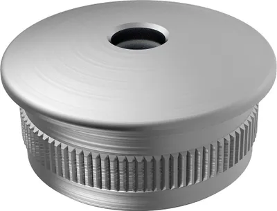 Produktbild von SELLON24 Edelstahl V2A Endkappen Rohrstopfen 42,4 x 2,0 mm Abschlussdeckel Verschluss Stopfen Geländer 5735 mit M8 Gewinde gewölbt