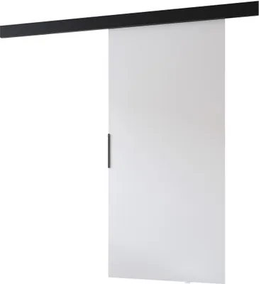 Produktbild von MINIO go for it, Schiebetür "PRIM A", Zimmertür, 96cm, Weiße / Schwarze Farbe