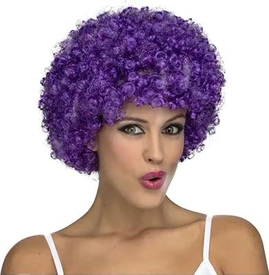 Image de Perruque bouclée pour maman Violet  Violet Taille unique