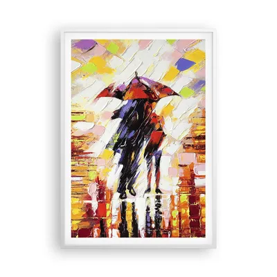 Produktbild von Gerahmtes Poster - Weißer Rahmen - gehen liebhaber - 70x100 cm - Wand Bild - Wanddeko - Wandbilder - Kunstposter - Wandposter - Bilderrahmen - Bilder - Kunstdruck - Wandbild - P2WPA70x100-3527