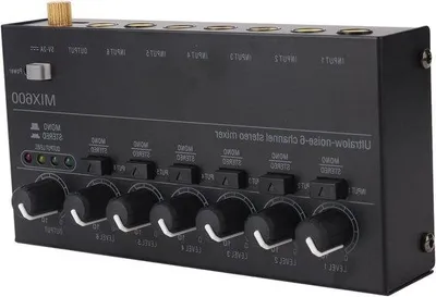 Obrázek produktu pro Kompaktní 6kanálový mixážní pult pro kytaru, baskytaru a klávesové nástroje