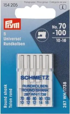 Produktbild von PRYM Nähmaschinennadeln 287(690) Rundkolben 70-100