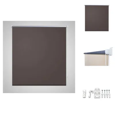 Immagine prodotto di Tenda a rullo oscurante 140 x 230 cm caffè - Tende veneziane e tende a rullo