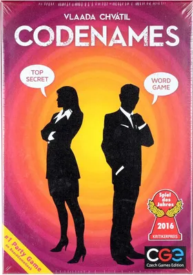 Produktbild von Codenames (Spiel des Jahres 2016, englische Ausgabe)