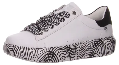 Immagine prodotto di Scarpe sportive Rieker con suola sagomata, alla moda in bianco/bianco combinato, numero 41