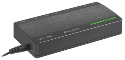 Produktbild von Lanberg DSP1-1008, Unmanaged, Gigabit Ethernet (10/100/1000), Vollduplex