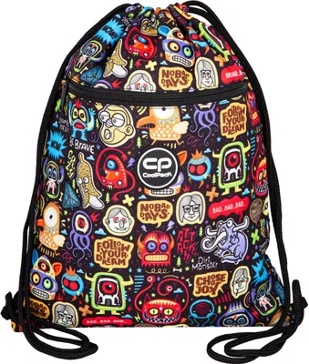 Produktbild von Coolpack Vert Sportschuh Tasche Scary Aufkleber