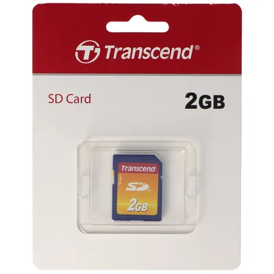 Produktbild von Transcend Flash-Speicherkarte - 2 GB - SD
